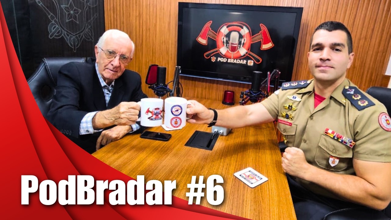 PodBradar #6 | CEL HALFELD - DUAS VEZES COMANDANTE-GERAL DO CBMERJ
