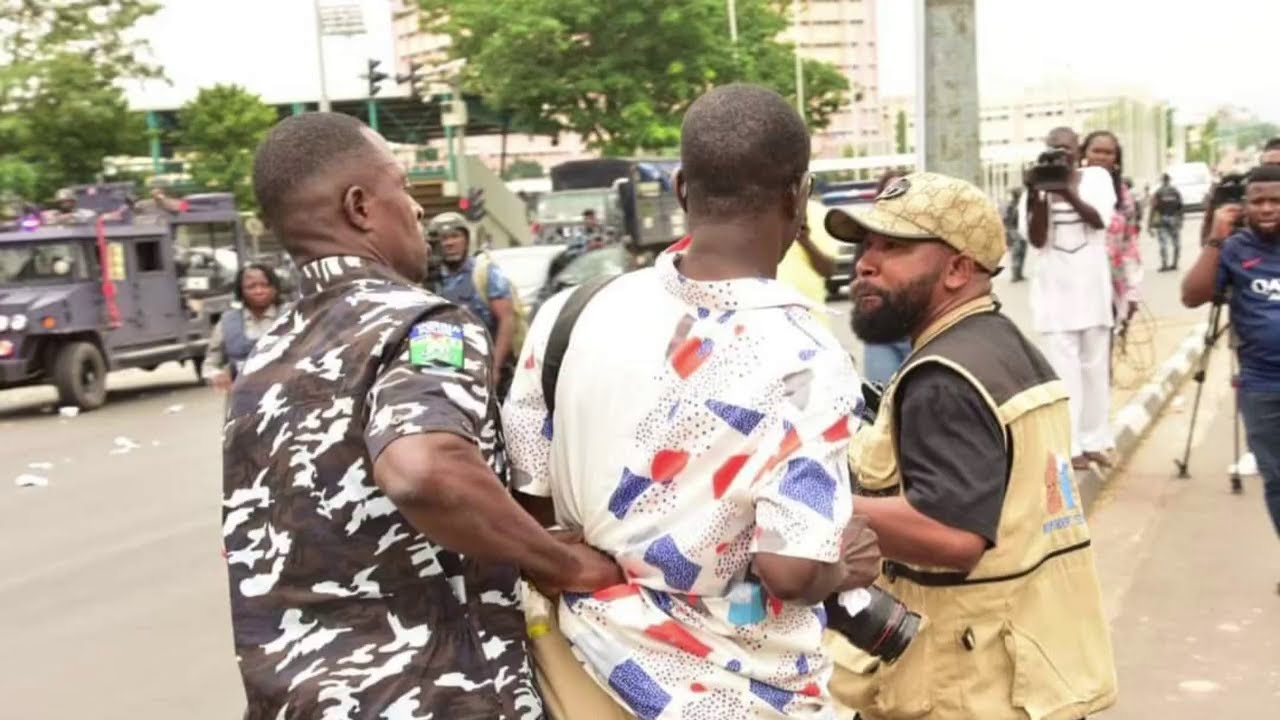 Police Commissioner Orders Officers To Arrest Reporters Covering #EndBadGovernance Protest