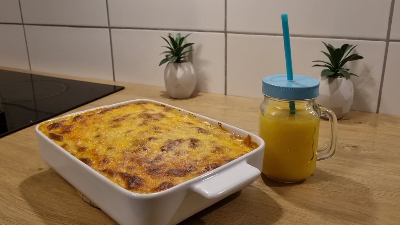 Wenn Sie Kartoffeln, Auberginen und Hackfleisch haben. Auflauf einfach lecker und schnelles Rezept