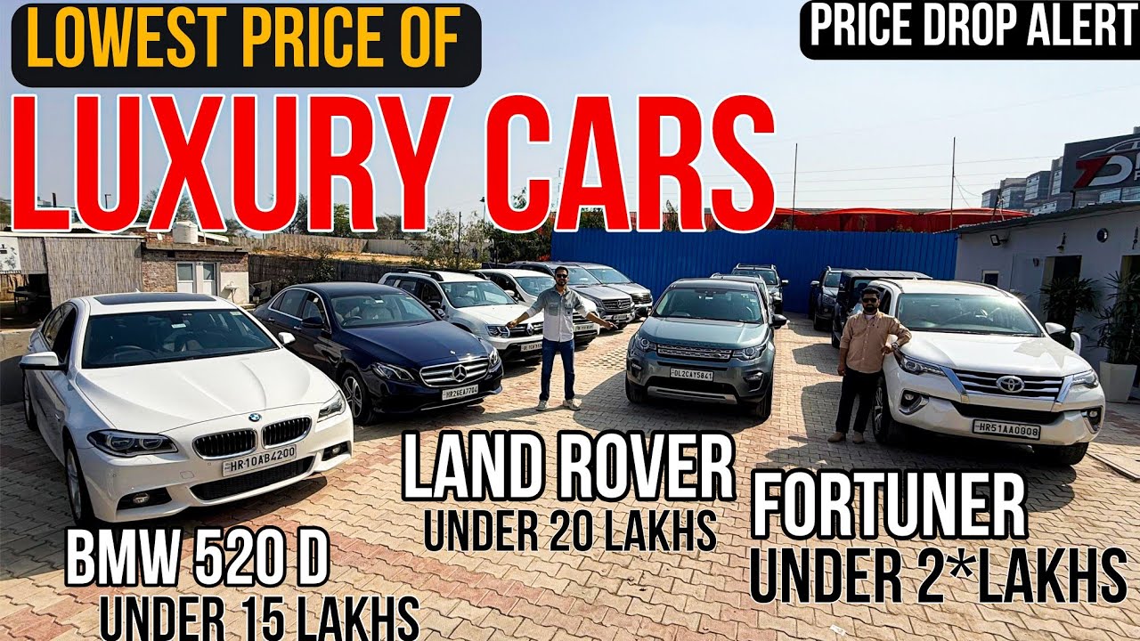 Biggest Sale of LUXURY CARS🔥 Luxury Cars Under 15 Lakhs, Second Hand Cars in Delhi NCR