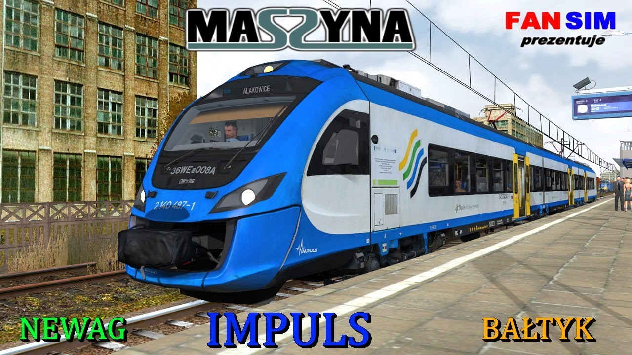 NEWAG IMPULS - MASZYNA 20.09 🇵🇱 🚅  Scenariusz: Bałtyk SKM1
