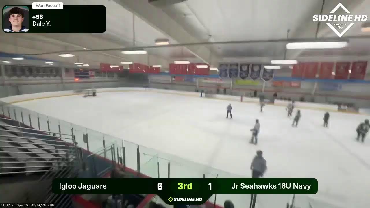 Jr Seahawks 16U Navy vs. Igloo Jaguars (2026.02.14)