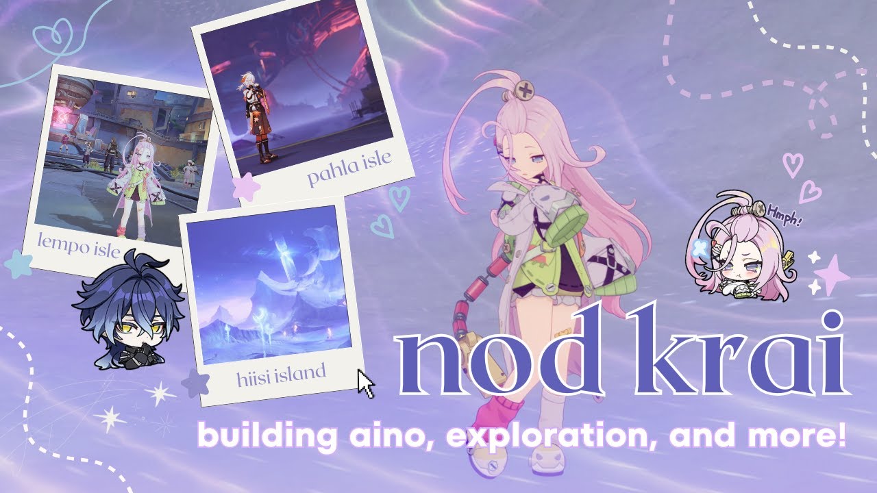 Наконец-то в Нод Крае! ✧˖° Строительство Айно, исследования и многое другое 🎀