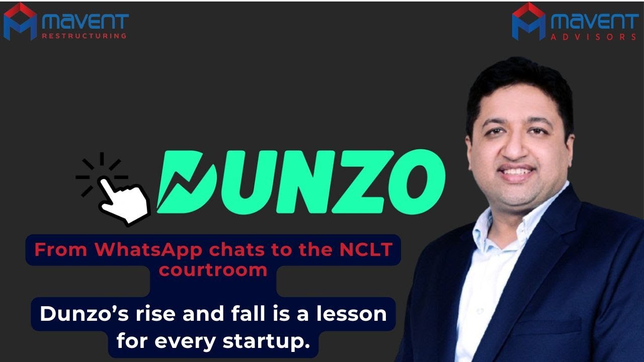 From WhatsApp chats to the NCLT courtroom &mdash; Dunzo&rsquo;s rise and fall is a lesson for every startup.