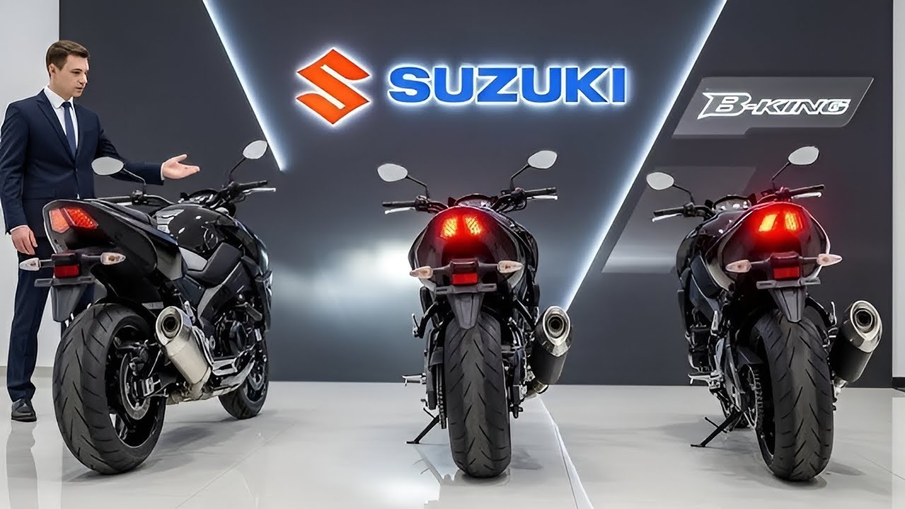 Новый Suzuki B-KING 1340 2026 года – возвращение мощного нейкед-байка | Полный обзор!
