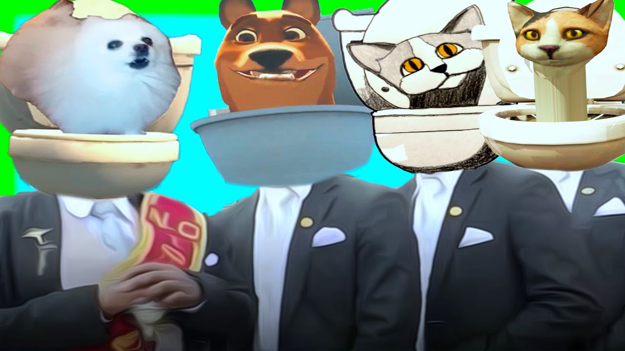 Skibidi Dogs & Cats - Coffin Dance Meme (Remix)