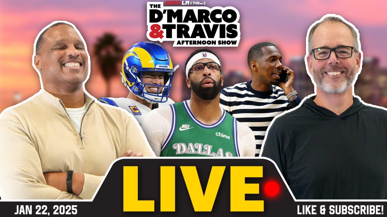 Rich Paul Demands | Battle of LA | Rams 🔑 to Victory | D'Marco & Travis Afternoon Show 1-22-26