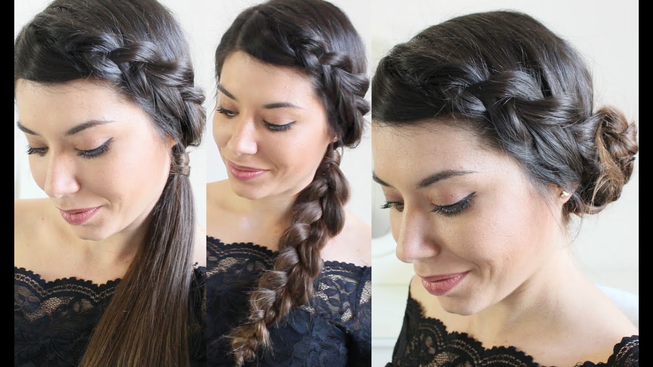 3 Easy & Romantic Hairstyles ❤ Valentine's Day Tutorial #CapelliPantene