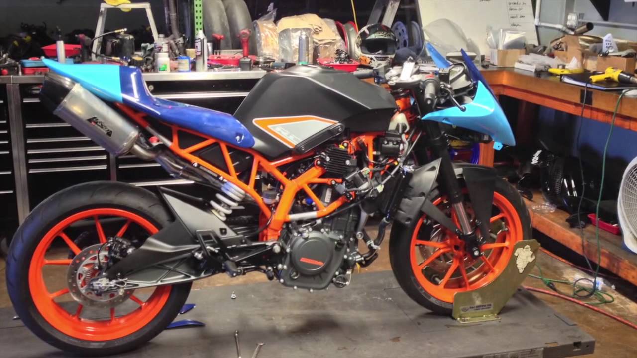 KTM RC390 Yoshimura Exhaust Pt. 1