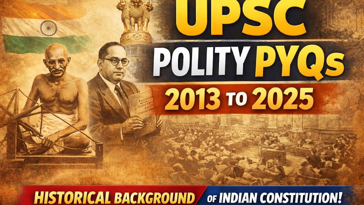 UPSC Polity PYQs 2013–2025 Complete Analysis + Most Repeated Questions | Prelims 2026 Strategy #upsc