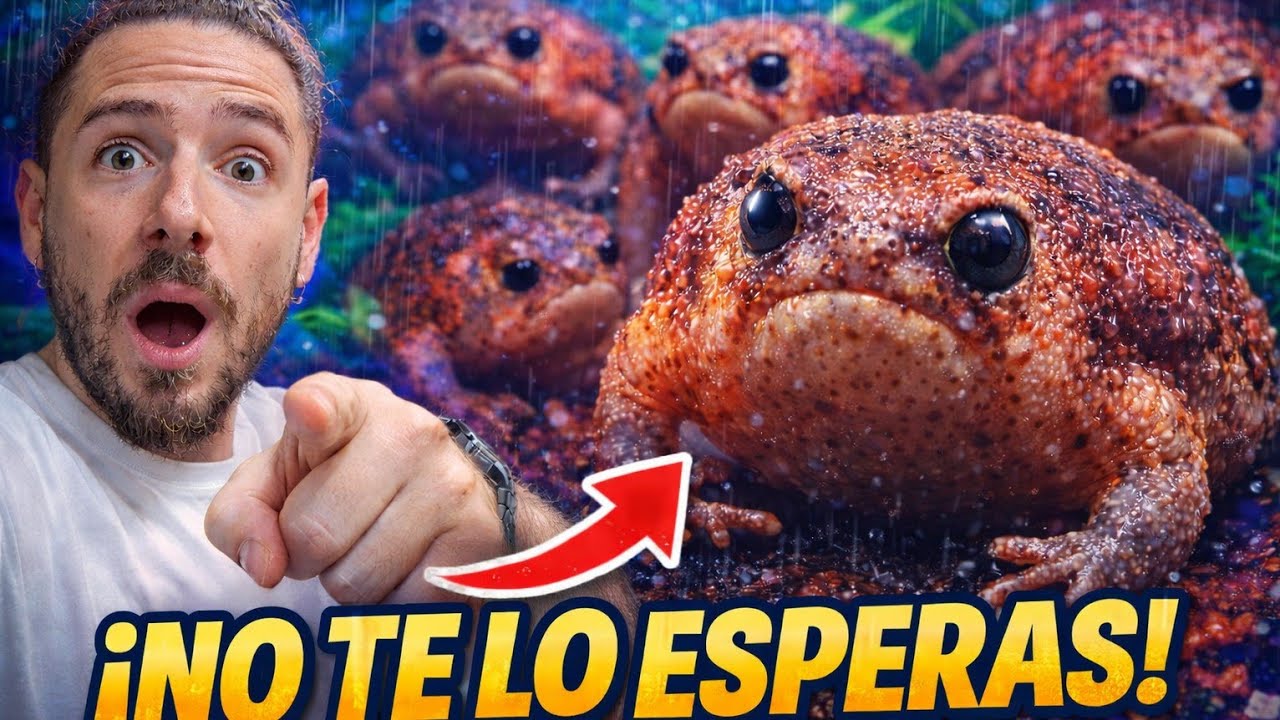 La RANA de LLUVIA y sus SECRETOS... Breviceps Poweri 😍