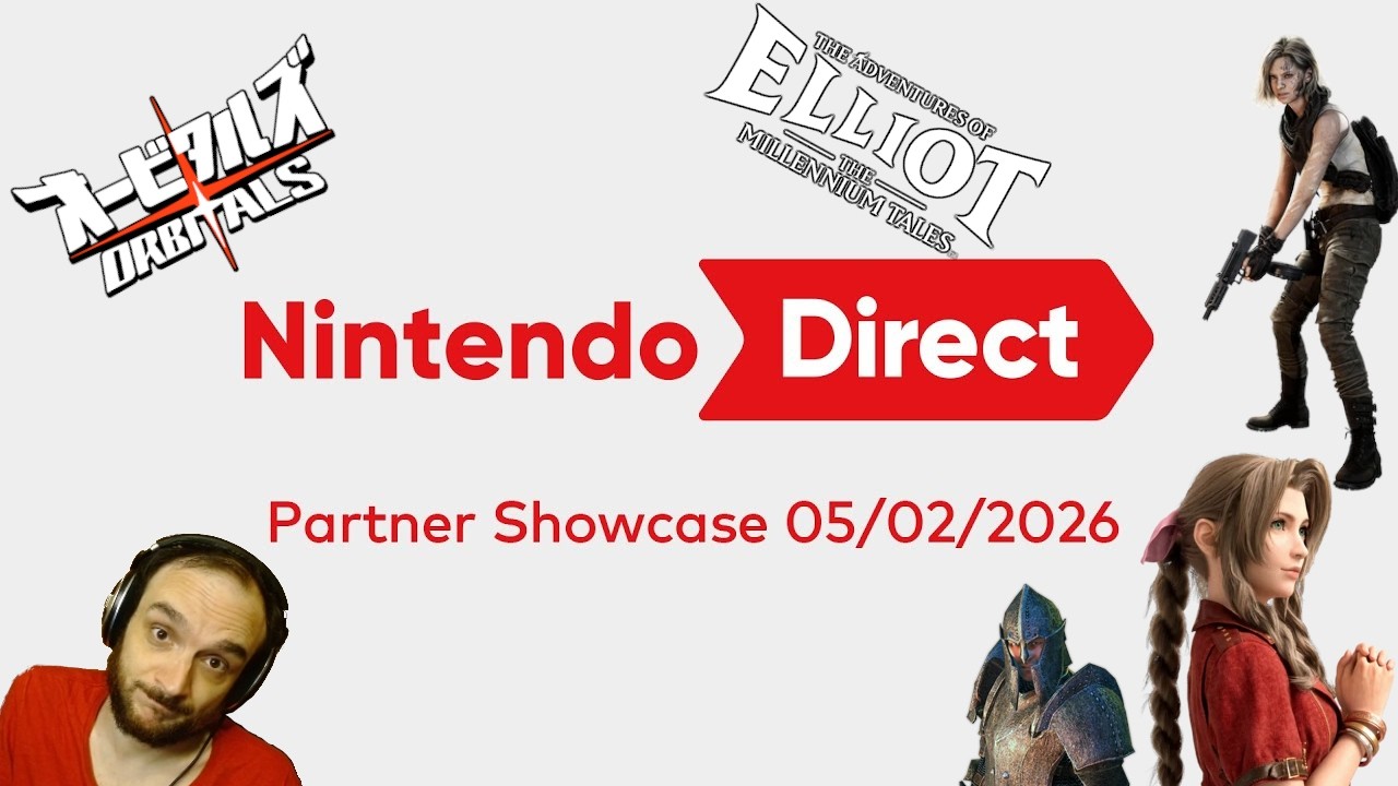 Презентация партнеров Nintendo Direct, февраль 2026 г. | Прямые трансляции и совместный просмотр