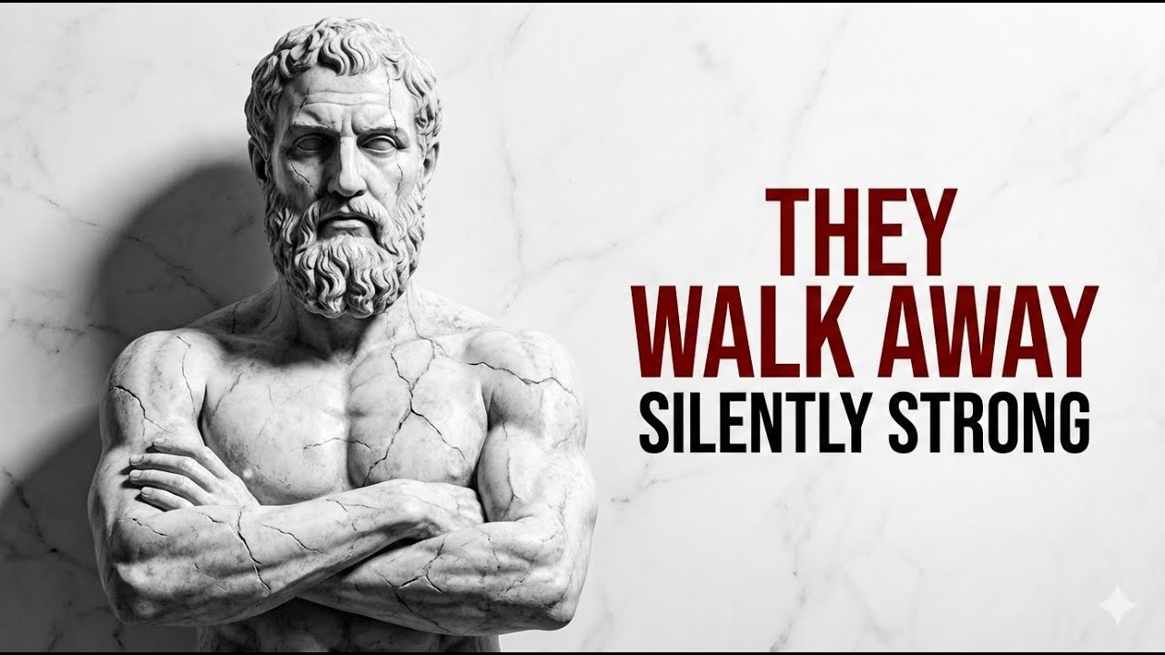 Why People Who Walk Away Without Explanation Are The STRONGEST | Stoic Lessons