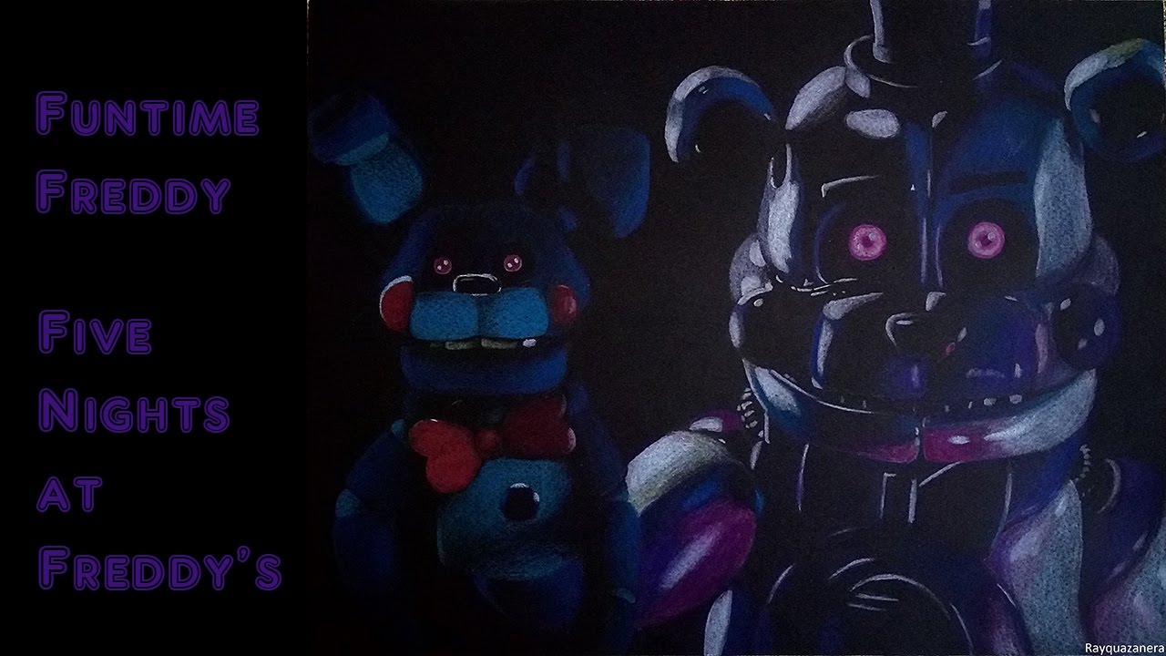 Speed Drawing - Funtime Freddy (FNAF Sister Location)