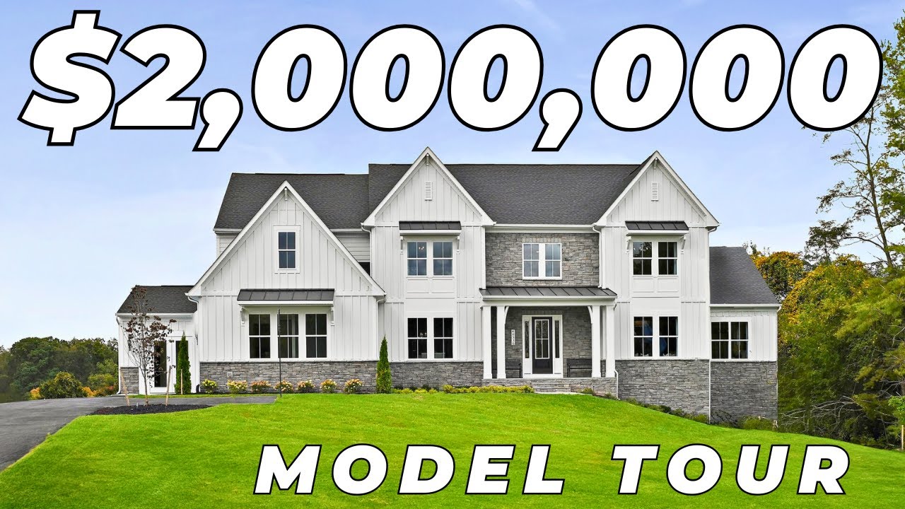 Inside the 8000 sq ft Arlington III by K.Hov | Tanager in Aldie, Virginia