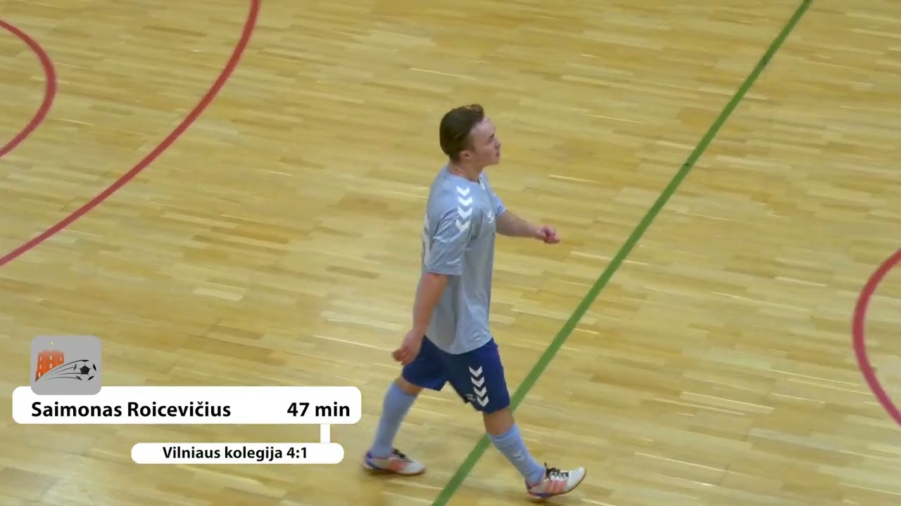 Futsal I lyga. „Vilniaus kolegija“ – FC „Areonas“ (2026-01-15)