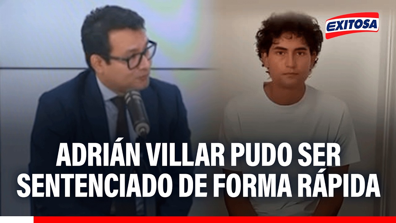 🔴🔵 Adrián Villar pudo ser sentenciado rápidamente si se entregaba a la justicia, según penalista