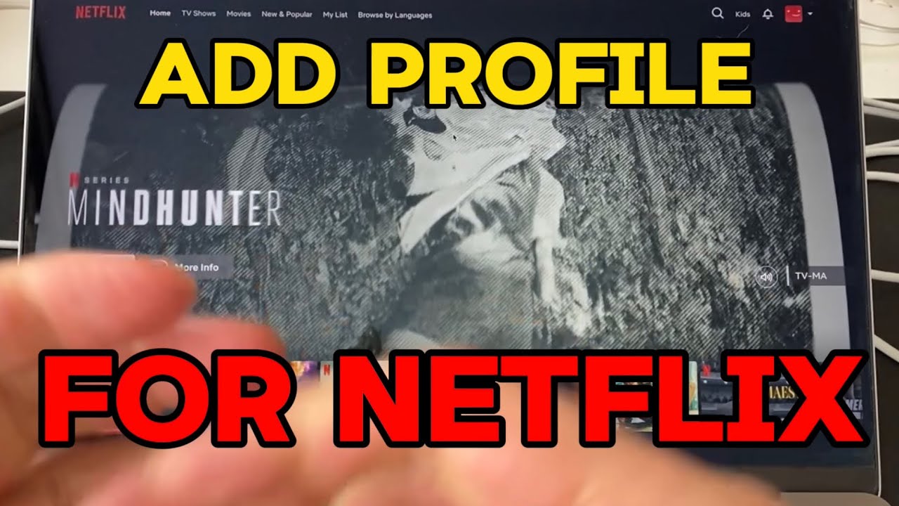 How to ADD a New Netflix Profile! (Family/Friends Share)