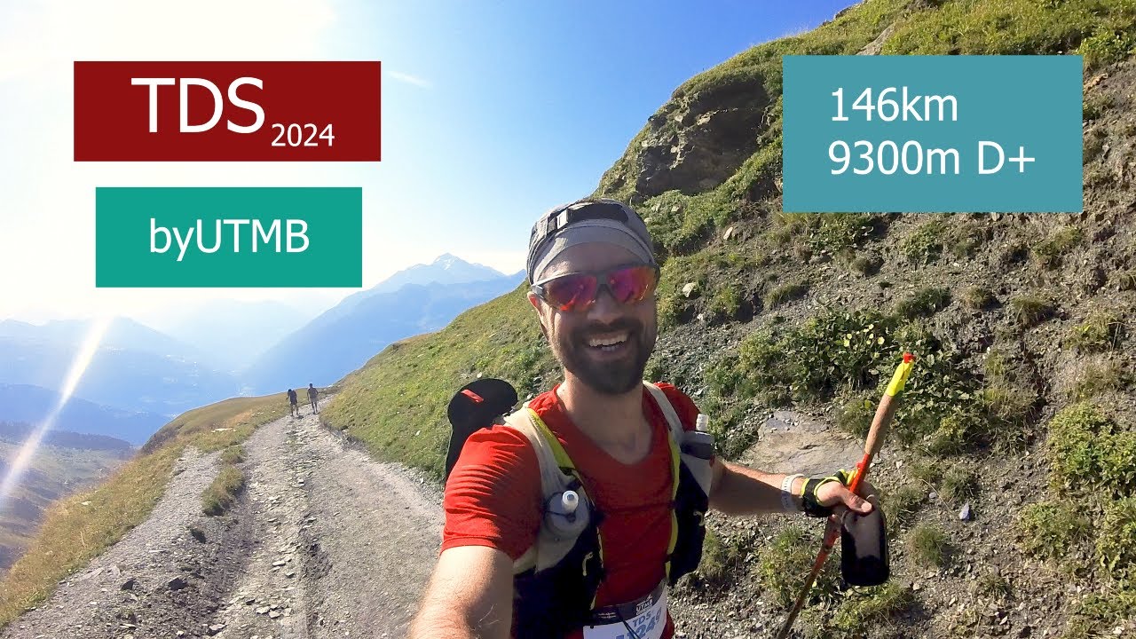 Running the 2024 TDS from Courmayeur to Chamonix [English Subs] byUTMB
