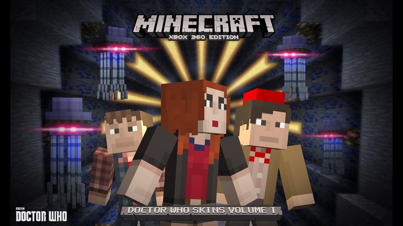 Doctor Who Comes to MINECRAFT! | Doctor Who Skins Vol 1- Doctor Who