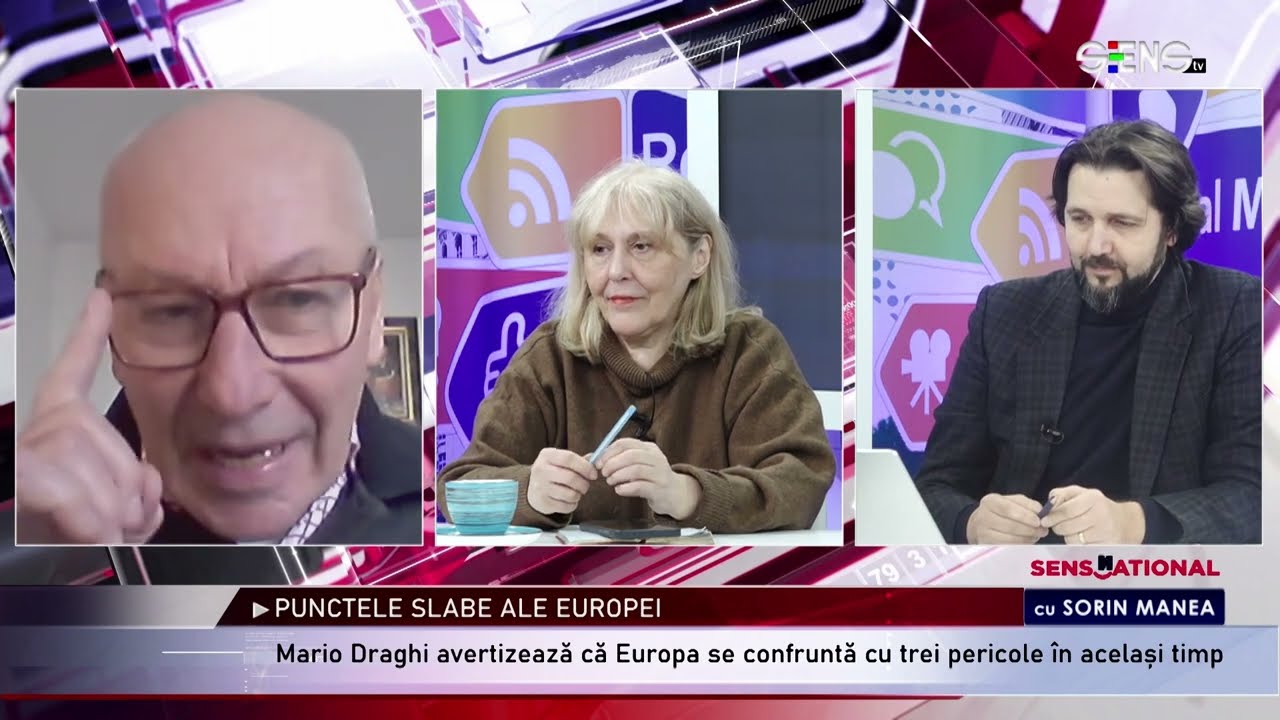PUNCTELE SLABE ALE EUROPEI! Mario Draghi: Europa se confruntă cu trei pericole în același timp