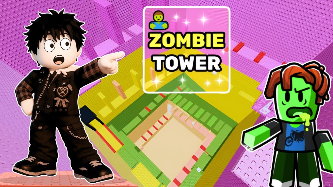 Slap Tower | M&igrave;nh Đ&atilde; Ph&aacute; Đảo Map Tower Zombie Troll Nhận Được Thảm Bay Cầu Vồng