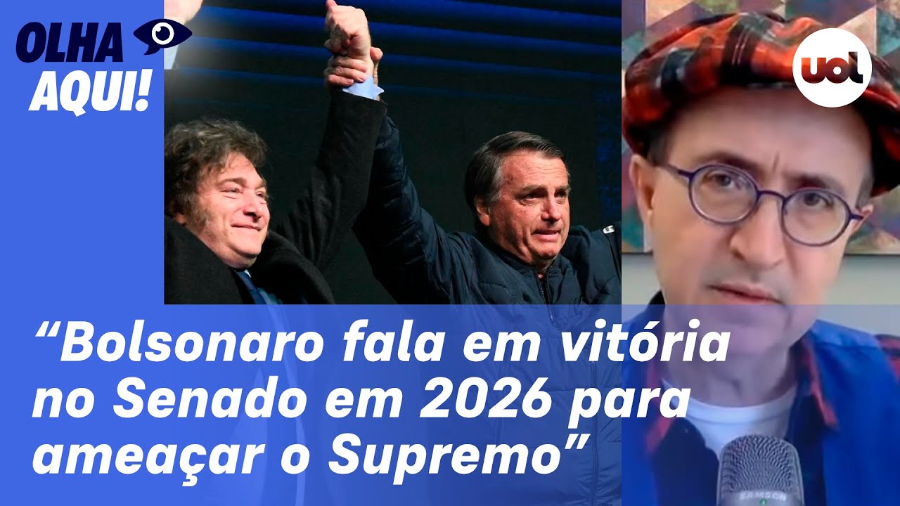 Reinaldo: Bolsonaro foi ao CPAC com Milei e Tarcísio para prometer uma nova crise institucional