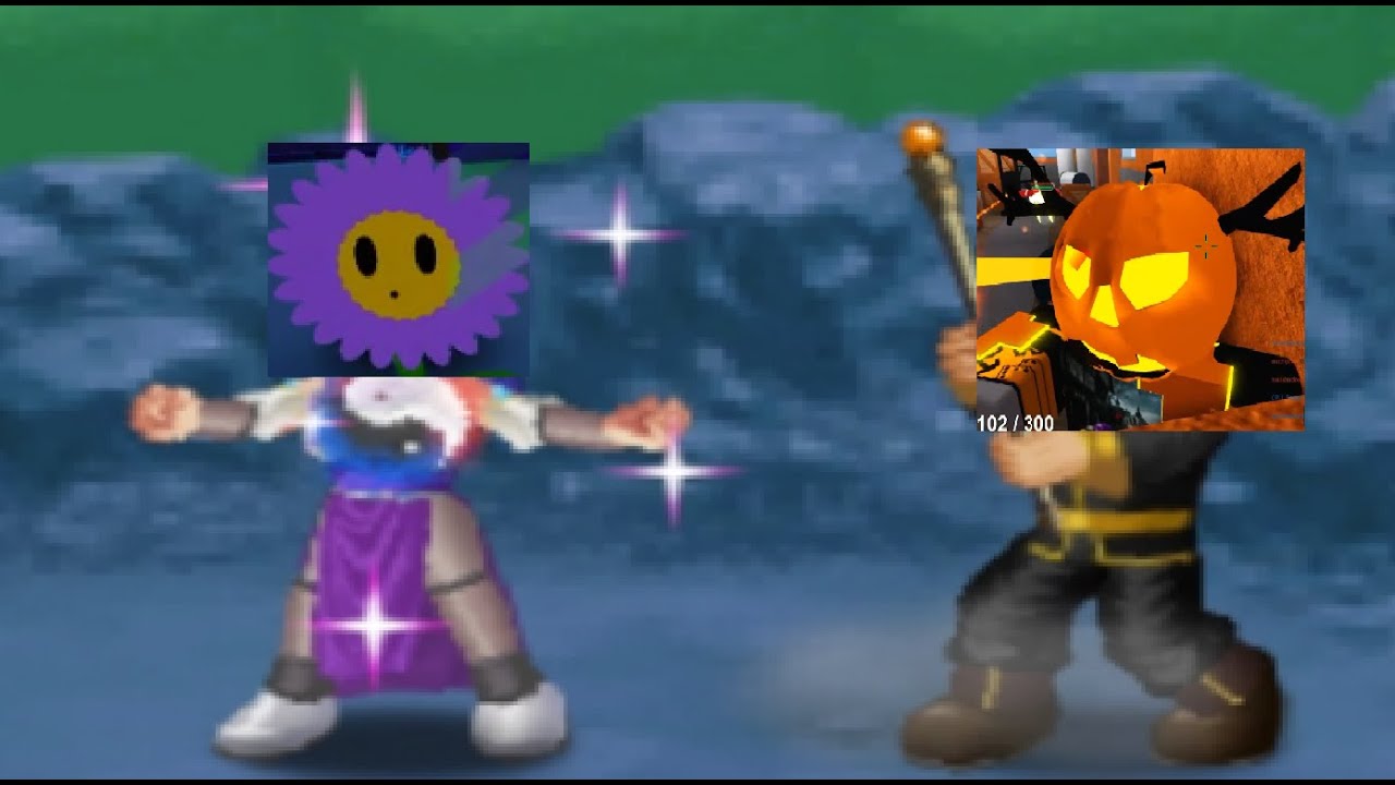 Hero Fighter X - VS MATCH! ~Pumpkin Zombie Vs Daisy~