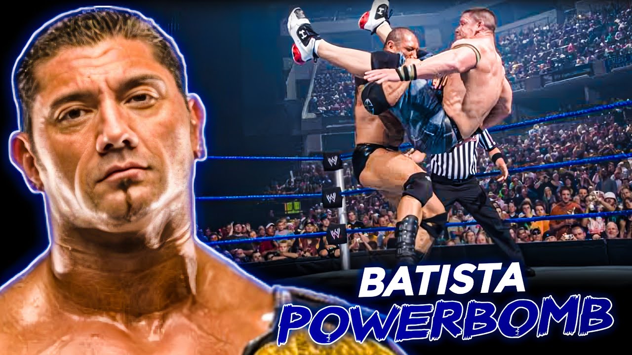 WWE Batista Powerbomb Compilation | Every Batista Bomb Ever!