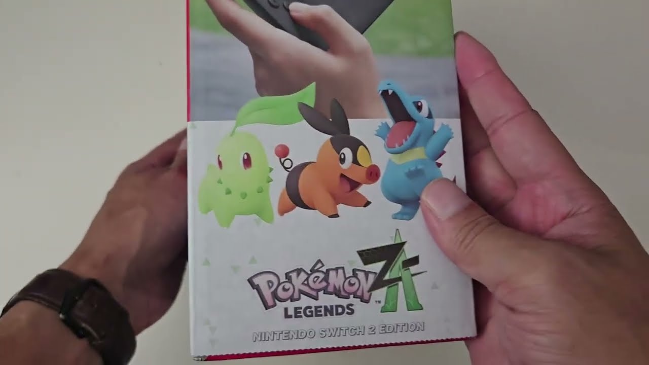 Switch 2 Pokémon Z-A Unboxing