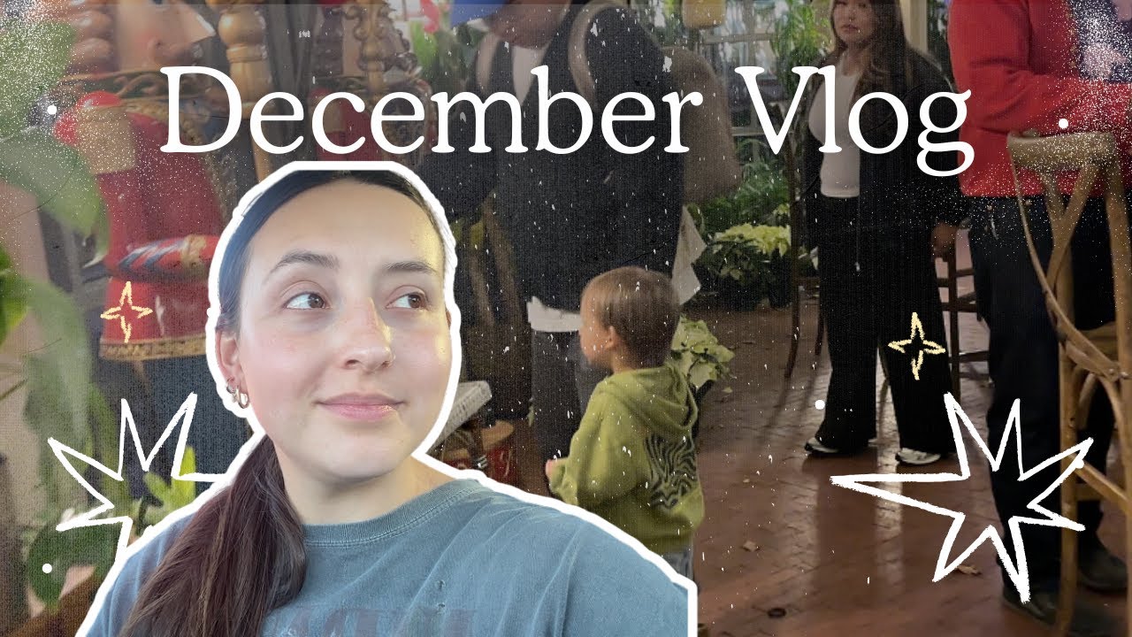 DECEMBER VLOG | baby eczema, mom guilt, +  christmas lights