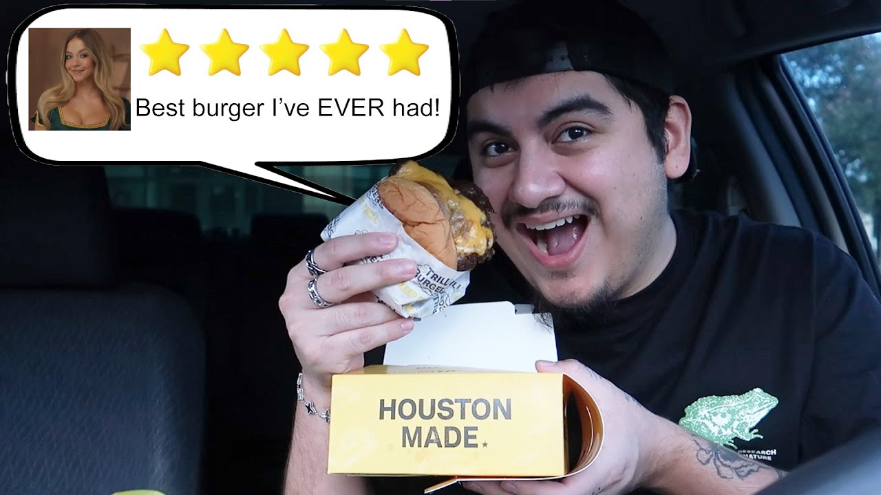 Trying the HIGHEST RATED Burger in Houston!