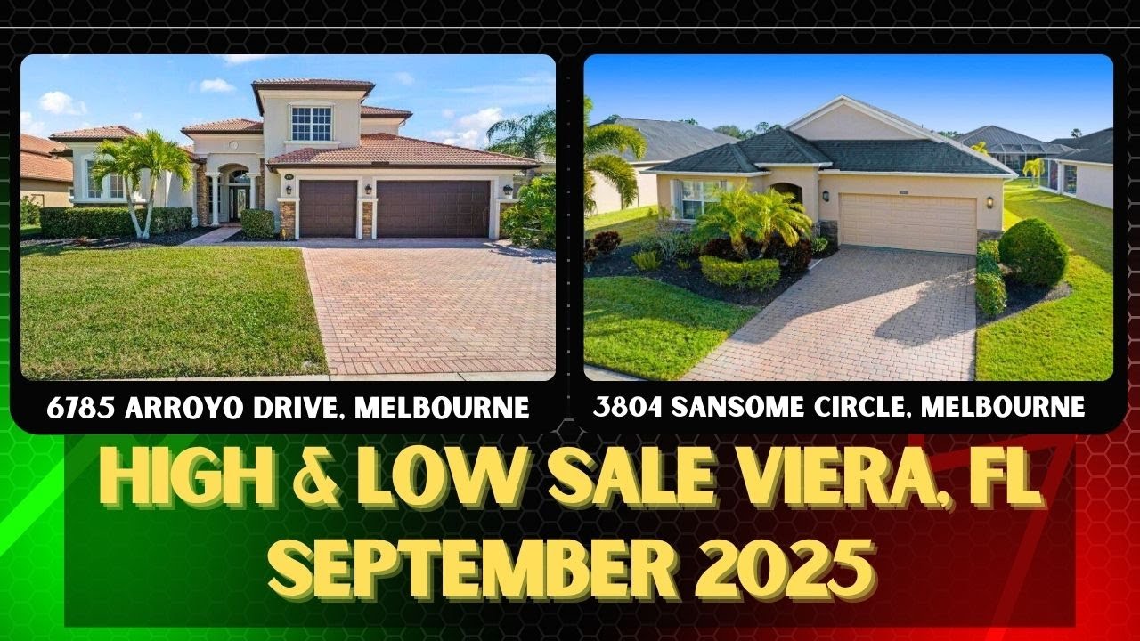 Viera Market Minute September 2025 | Viera, FL