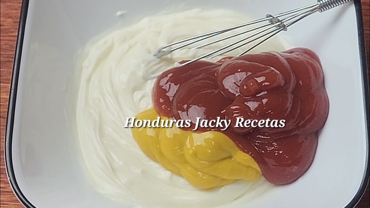 🇭🇳Aderezos F&aacute;cil de Hacer👌🏼🇭🇳
