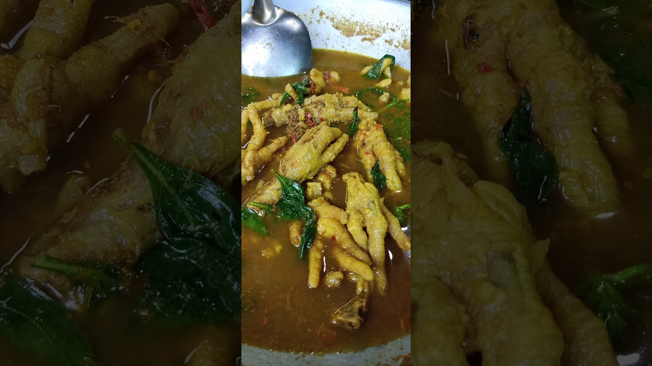 Эпизод 583. Жареные куриные лапки в карри с листьями тмина. #МммВкусно