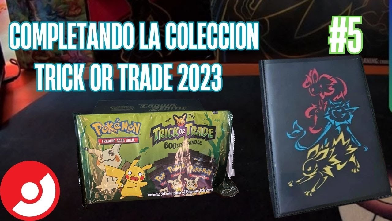 NUEVA COLECCIÓN TRICK OR TRADE 2023 DE POKEMON TCG! COMPLETAMOS TODAS LAS CARTAS