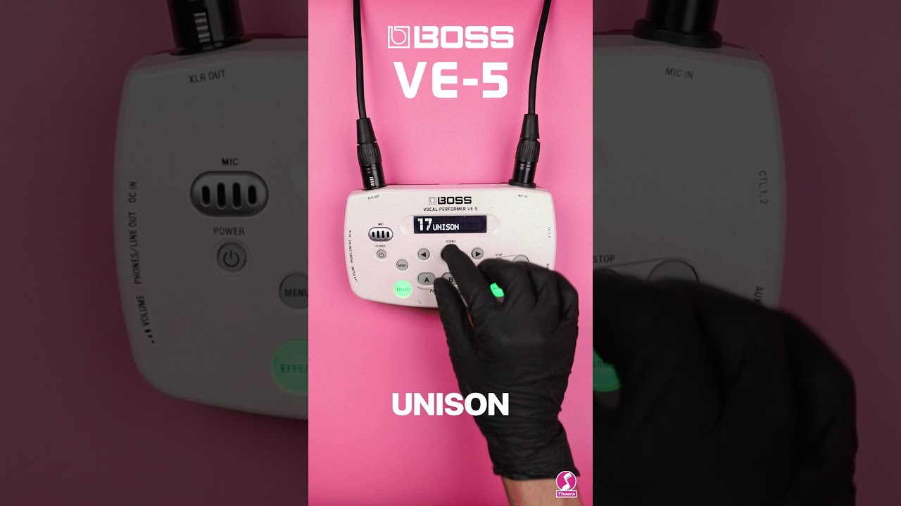 BOSS VE-5 VOCAL PERFORMER  EFFECT