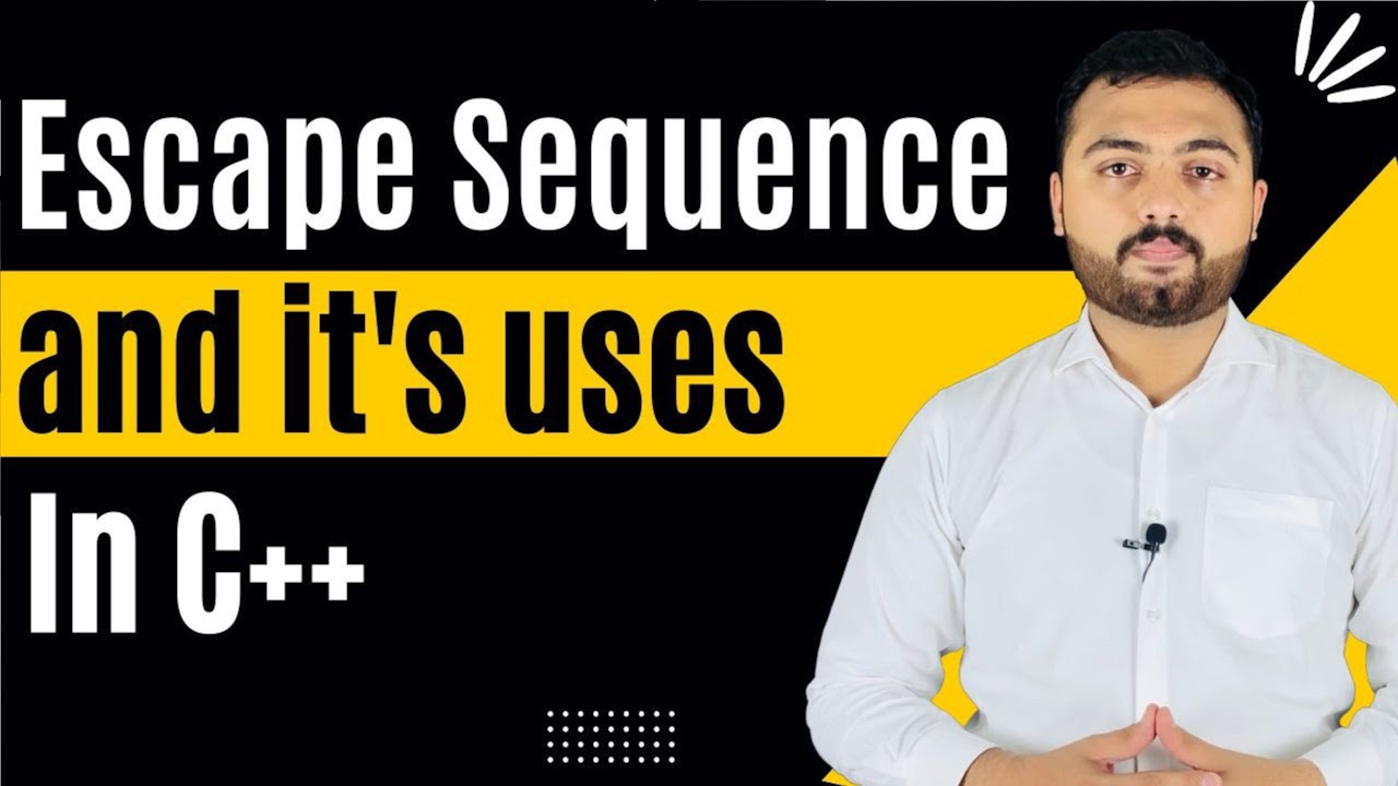 How to use Escape sequence in C++ Urdu/Hindi