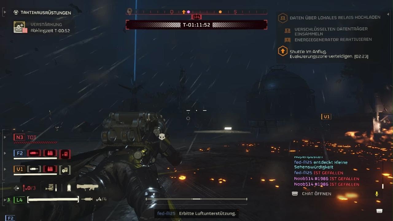 Crazy Bot Fight at Extract | Helldivers 2