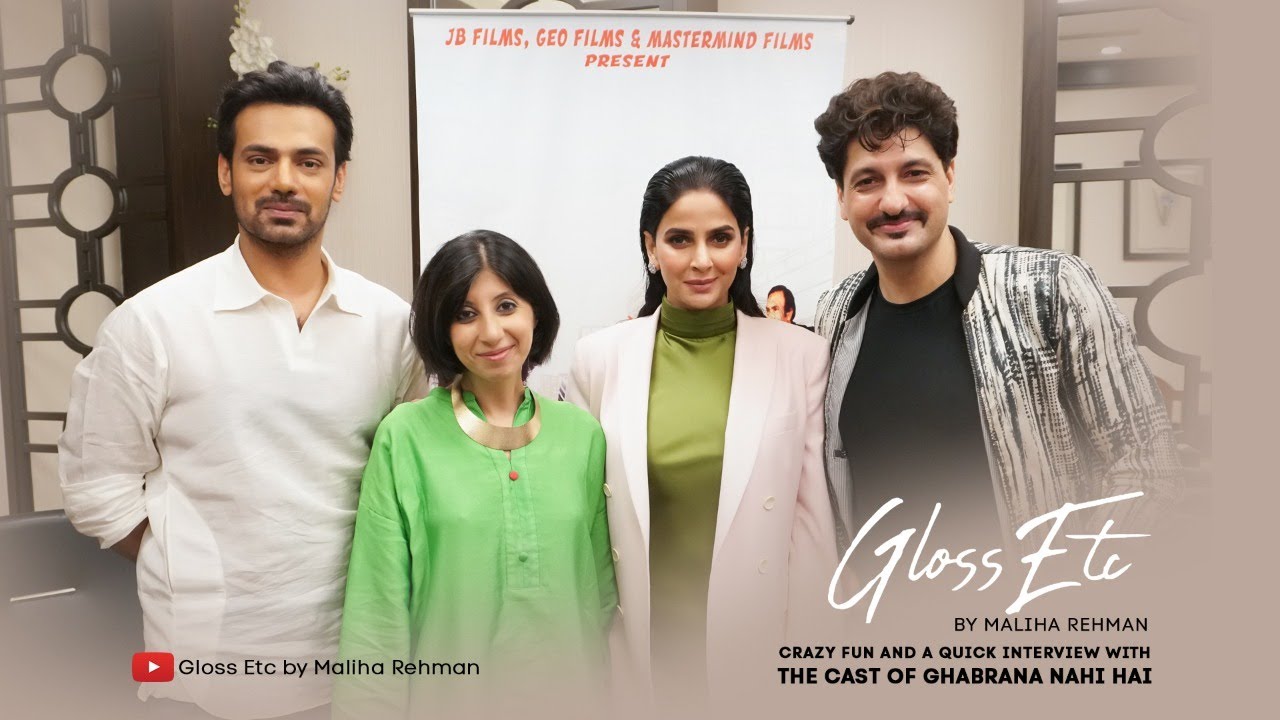 Some crazy fun ... and a quick interview with the cast of Ghabrana Nahi Hai!