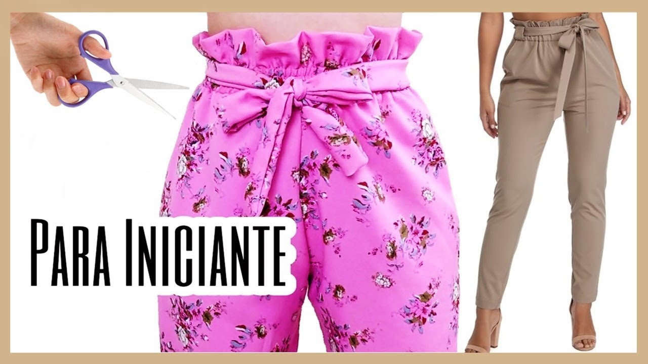 CALÇA CLOCHARD -  COMO FAZER
