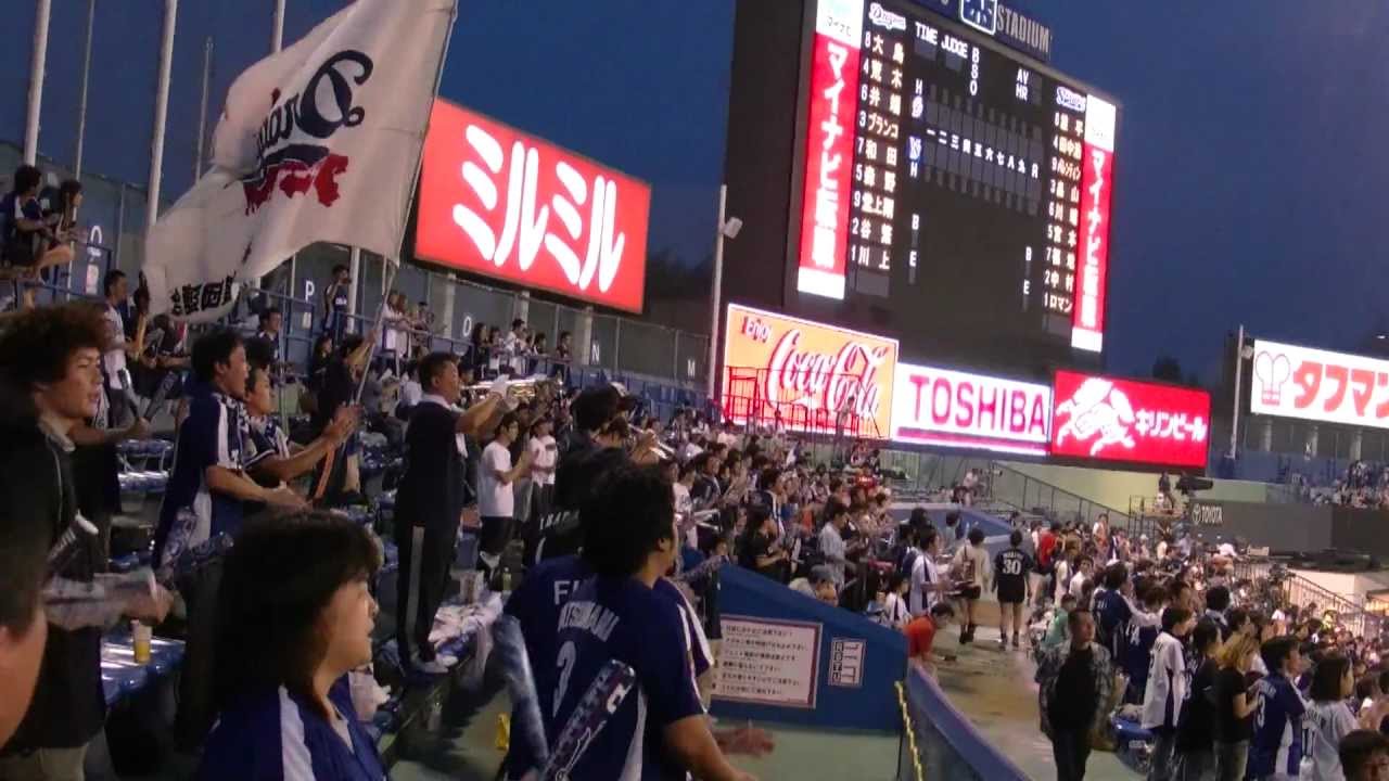 神宮球場・中日スタメン1-9　20120929