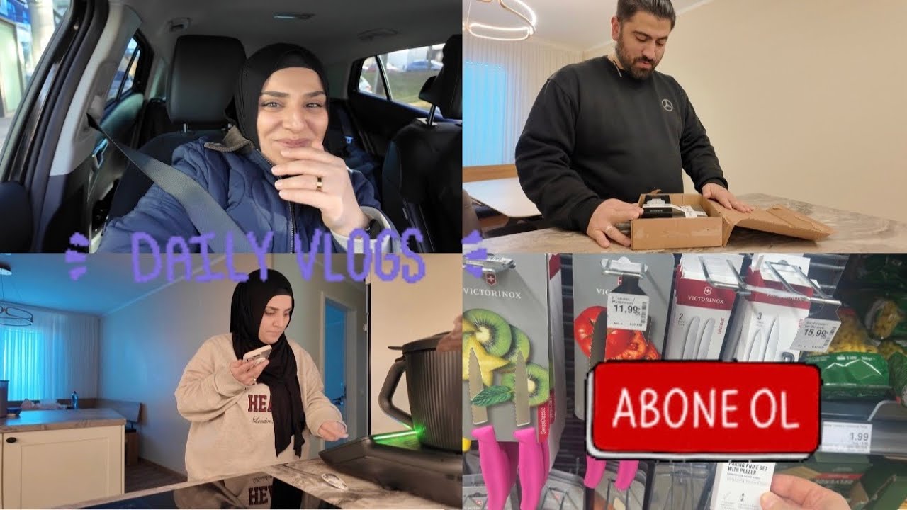 Kocamin yeni telefonu! Dogrusunu unuttum! Meshur isvicre bicaklari!#viral #viralvideo #vlog 