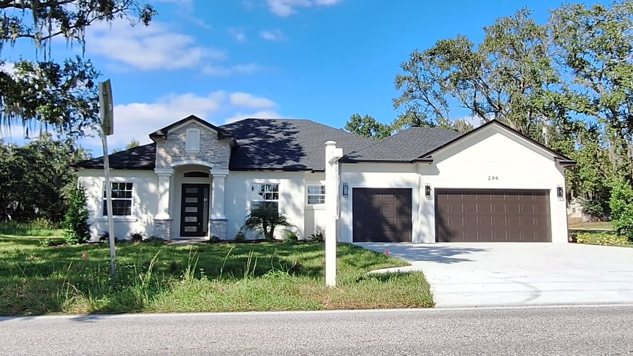 Se Vende Casa Nueva de 4 Dormitorios 3 Baños con 2.47 Acres de Terreno en Lakeland, Florida 33809