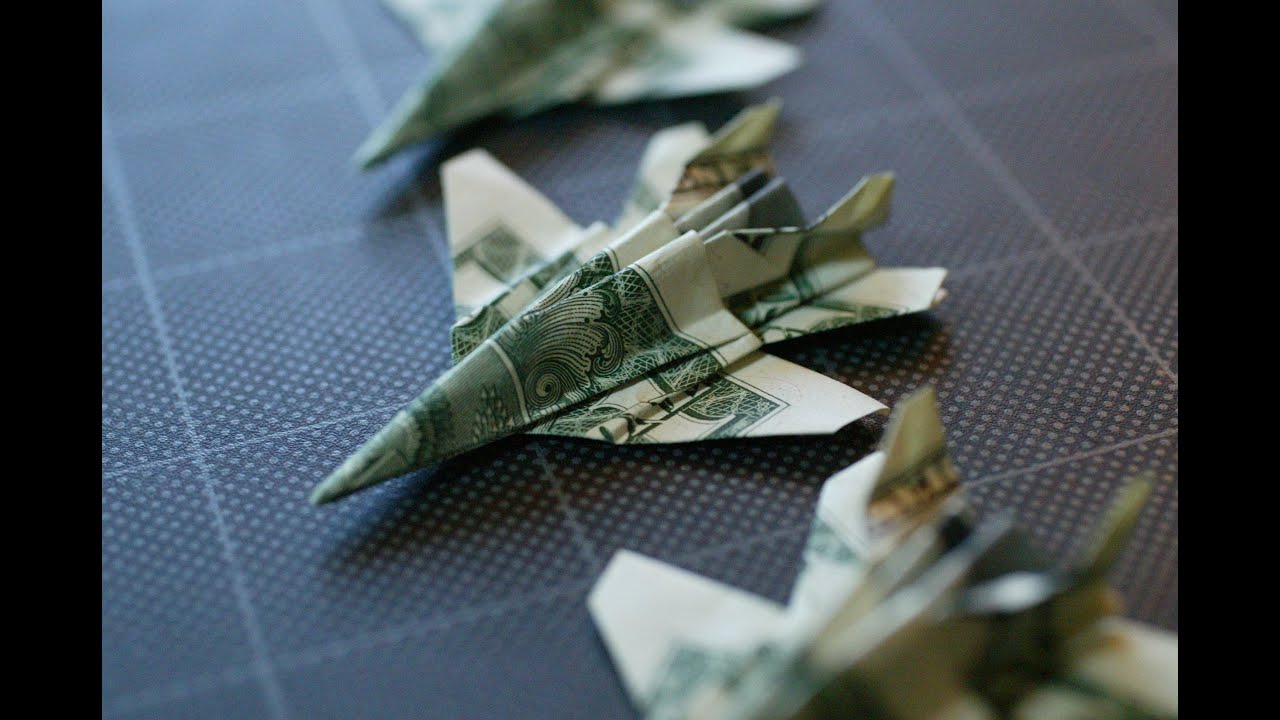 Dollar Origami F-18: Take 2 (Full Video)