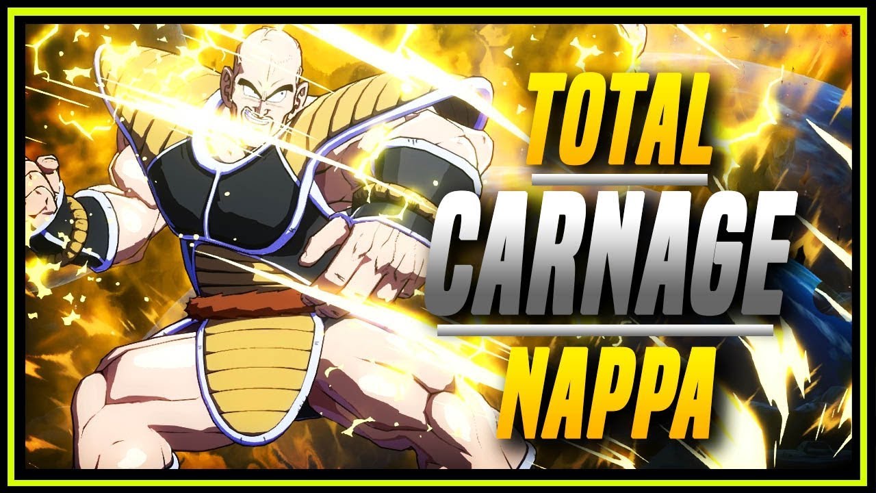 DBFZ ➤ Nappa The Elite Saiyan Warrior!  [ DragonBall FighterZ ]