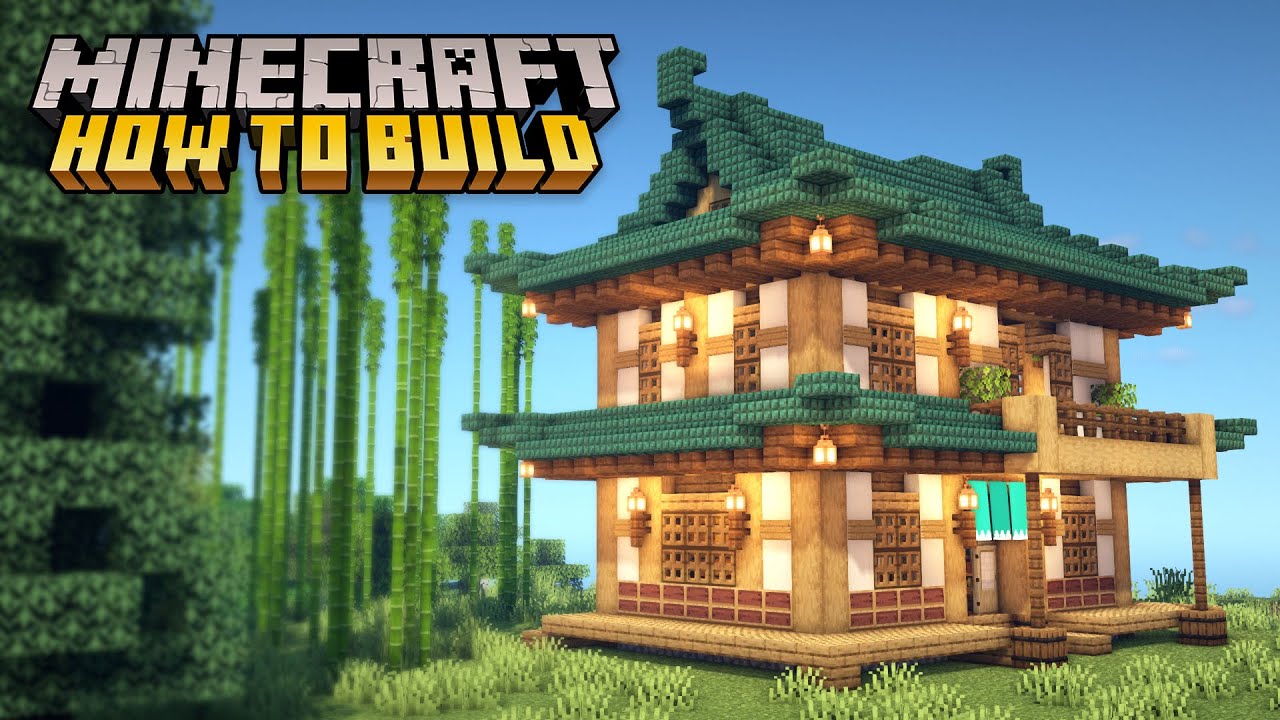 Minecraft: How To Build A Large Japanese House