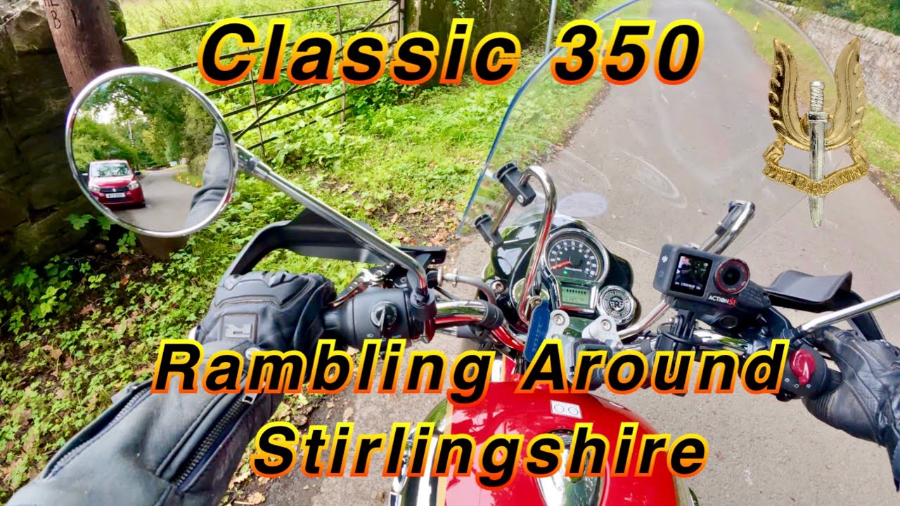Royal Enfield Classic 350 - Rambling Around Stirlingshire