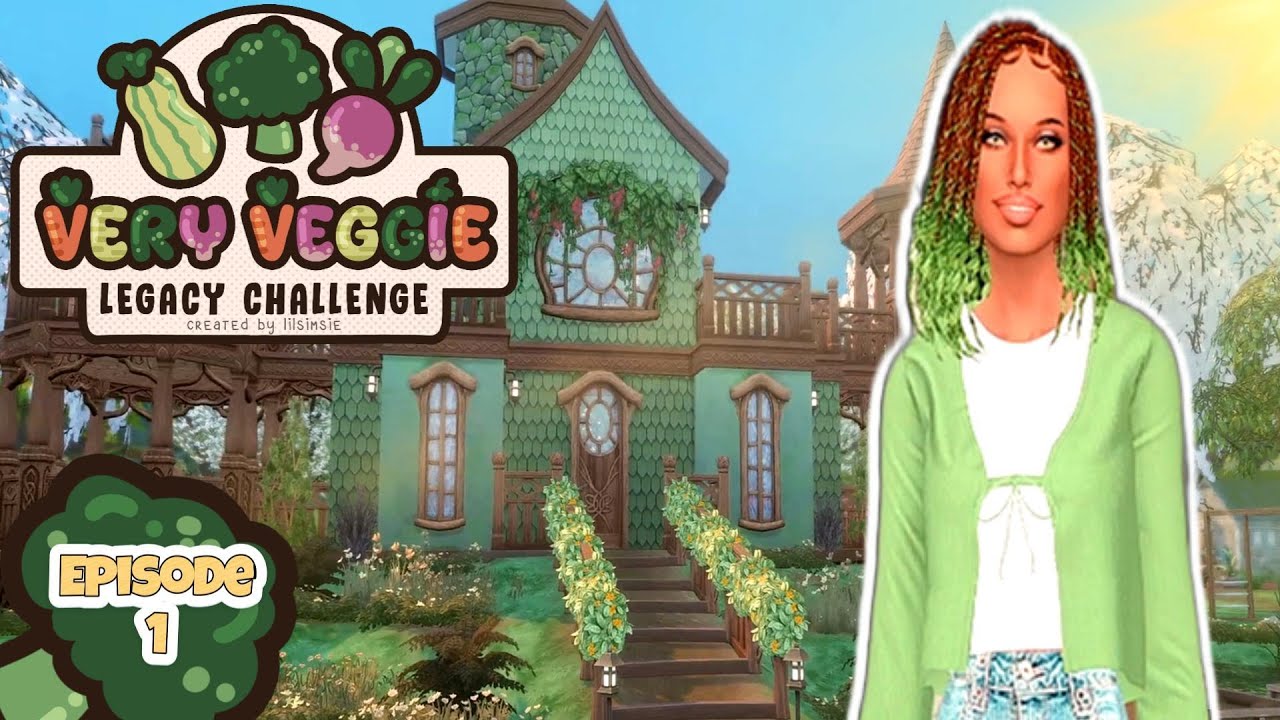Meet Broccolini! Episode 1 | The Sims 4 Very Veggie Legacy Challenge