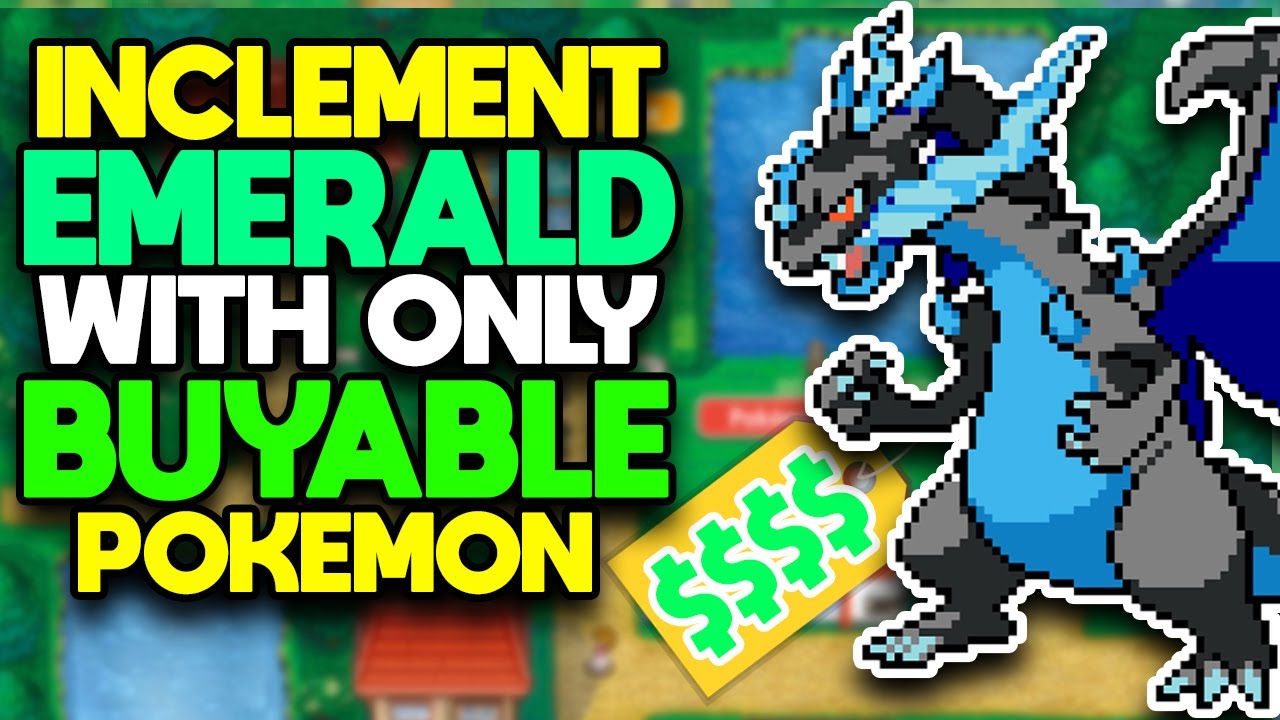 Can I Beat Pokemon INCLEMENT EMERALD With ONLY BUYABLE POKEMON! (No Items)